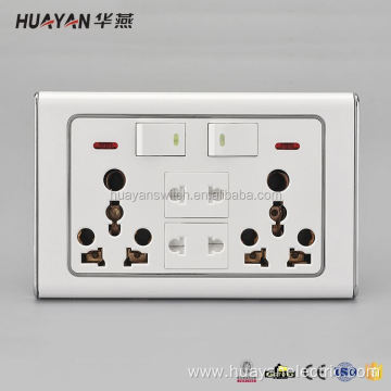 Hot sale modular wall switches with different size